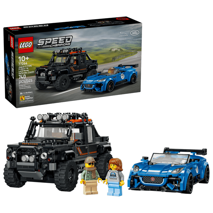 Lego® Speed Champions Jaguar Project 7 &amp; Land Rover Defender