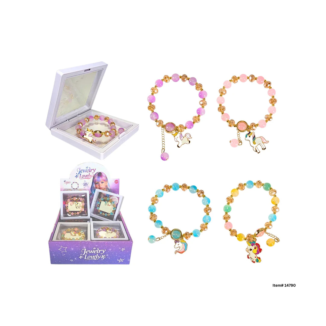 Unicorn Bead Bracelet
