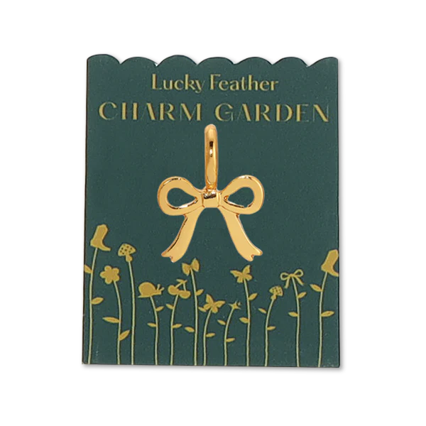 Charm Garden - Bow Charm - Gold