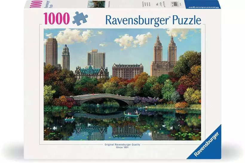 Ravensburger NY Central Park, Bow Bridge 1000pc Puzzle
