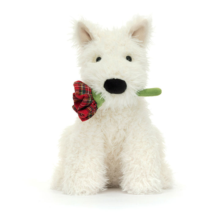 Jellycat Munro Scottie Dog 'Love You'- LIMIT 1 PER CUSTOMER