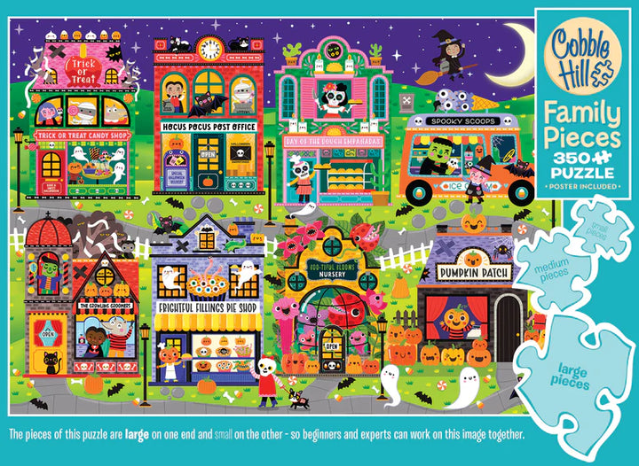 Cobble Hill Boo Town Jigsaw Puzzle 350pc Family Puzzle