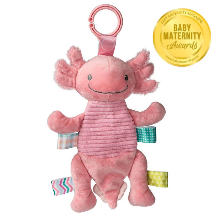 Mary Meyer Taggies Lizzy Axolotl Crinkie – 9″