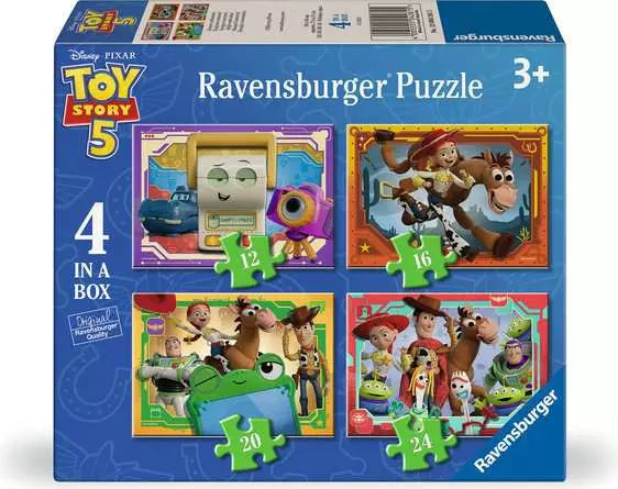 Ravensburger Disney / Pixar Toy Story 5 - Always Connected - 12, 16, 20, 24pc Jigsaw Puzzle