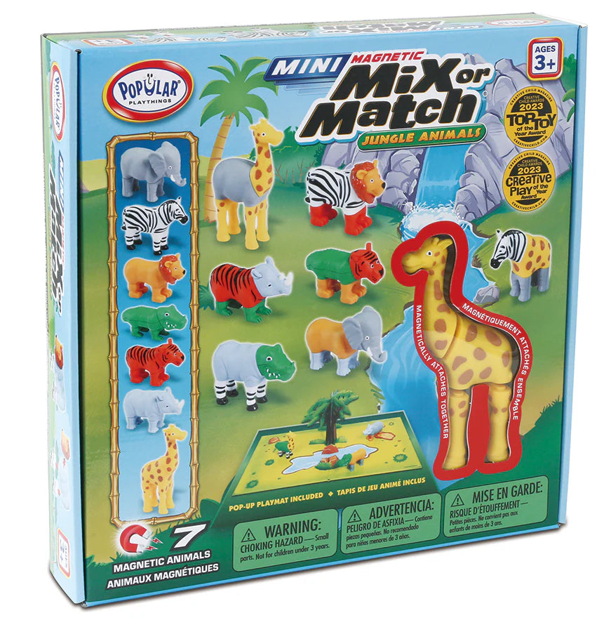 Mini Magnetic Mix or Match Jungle