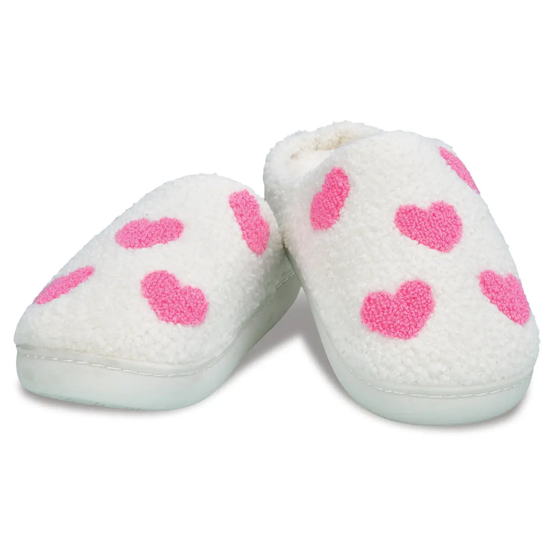 Iscream Heart Slippers