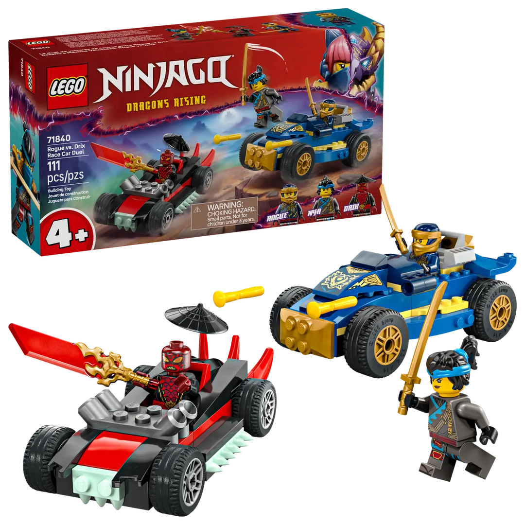 Lego® Ninjago® Rogue vs. Drix Race Car Duel