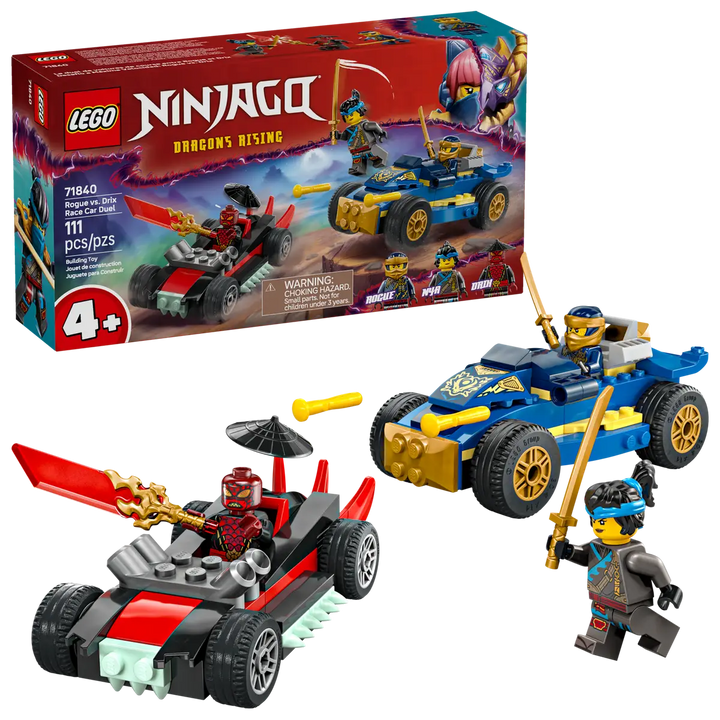 Lego® Ninjago® Rogue vs. Drix Race Car Duel