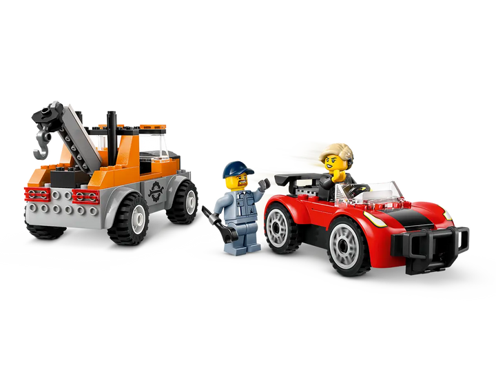 Lego® City Tow Truck and Sports Car Repair