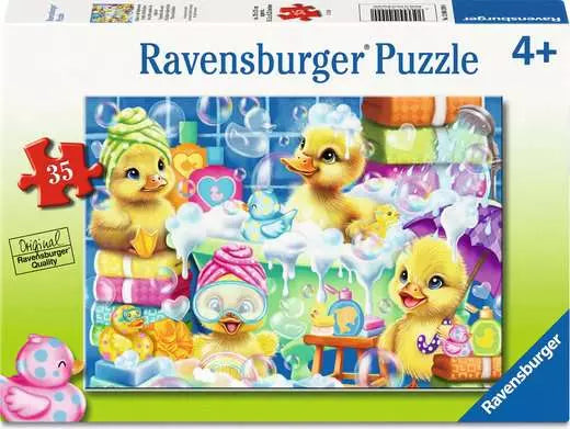 Ravensburger Scrub a Dub Duckies Puzzle 35pc