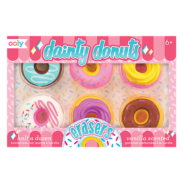 Dainty Donuts Vanilla Scented Erasers