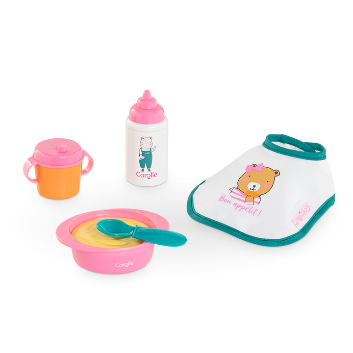Corolle Mealtime Set For 12" Doll