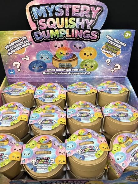 Glitter Mystery Squishy Dumpling - LIMIT OF SIX PER CUSTOMER