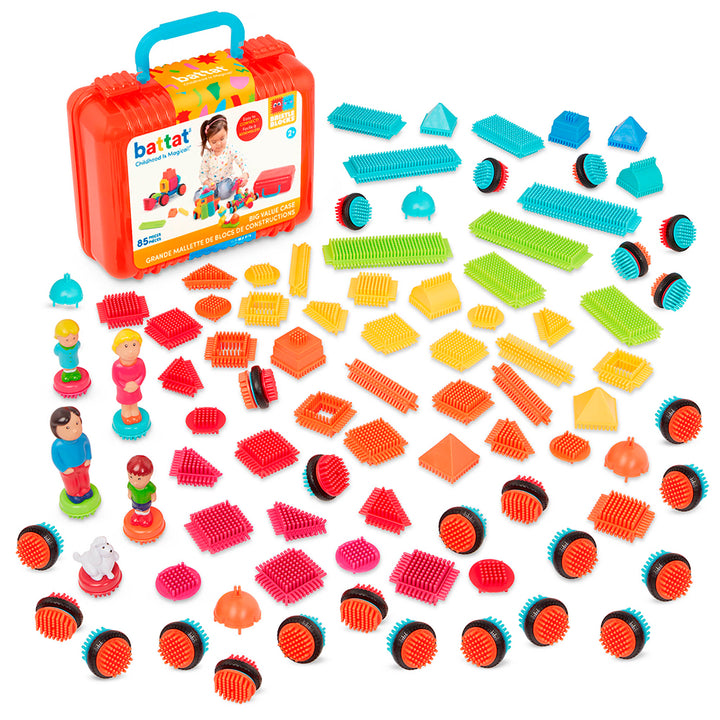 Bristle Blocks 85 Piece Big Value Case