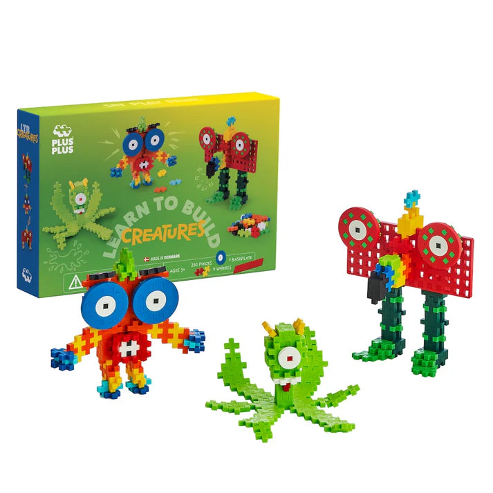 Plus-Plus Learn to Build - Creatures 240 Pcs