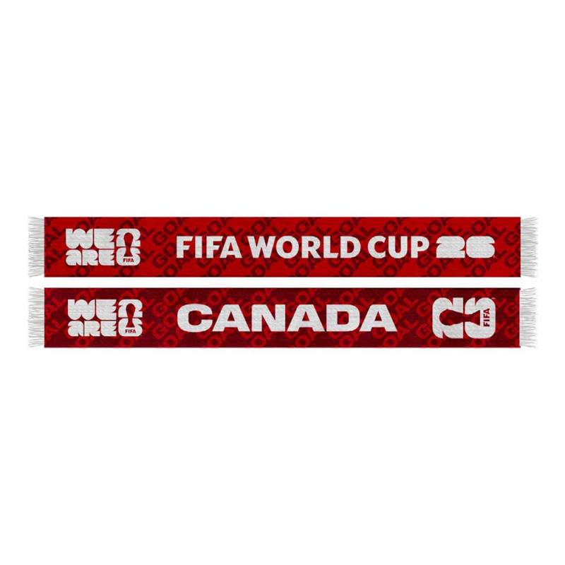 2026 FIFA World Cup Red CANADA Scarf