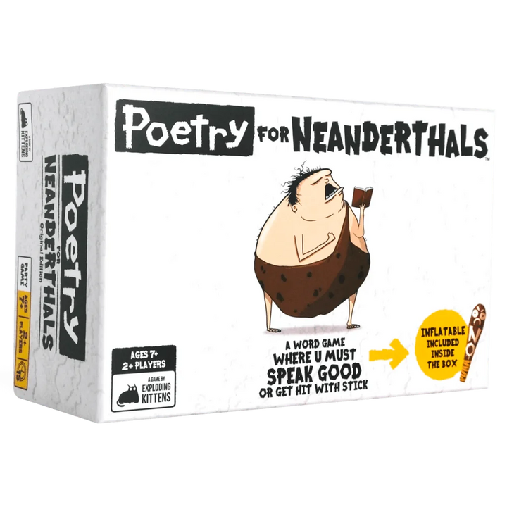 Poetry for Neanderthals