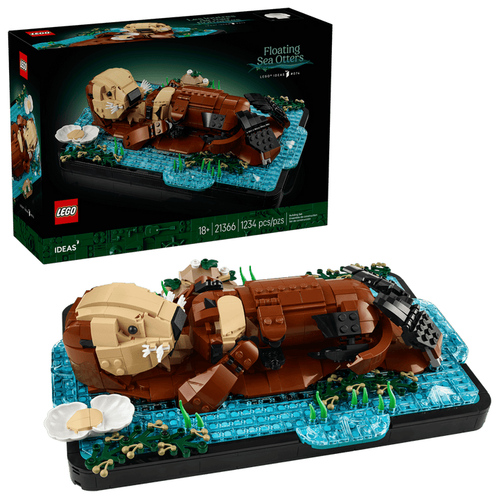 Lego® Ideas Floating Sea Otters