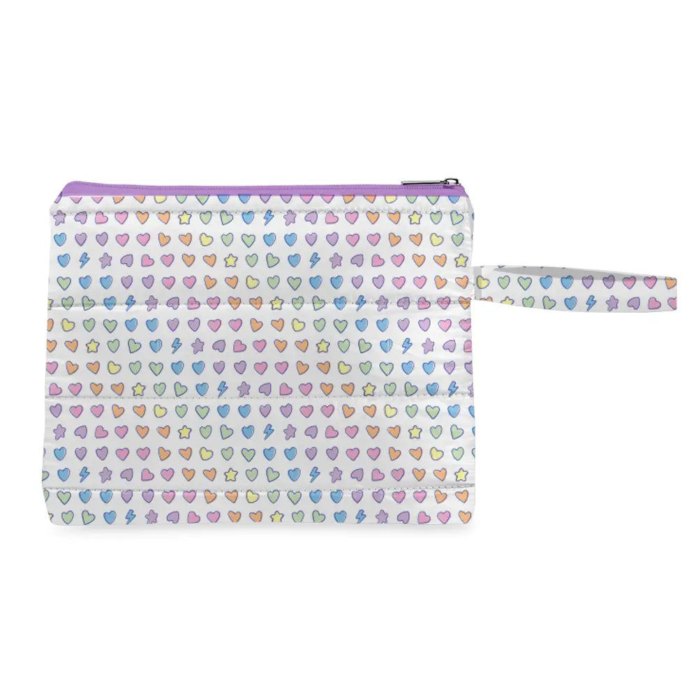 Top Trenz Rainbow Remix Puffer Wet Bag