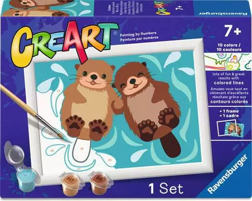 CreArt Paint by Number - Otter Love