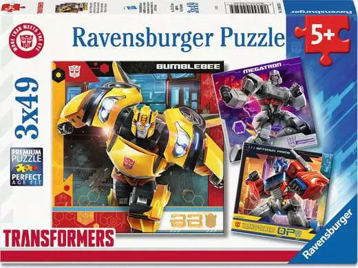 Ravensburger Transformers Matrix of Leadership 3 x 49pc Jigsaw Puzzle