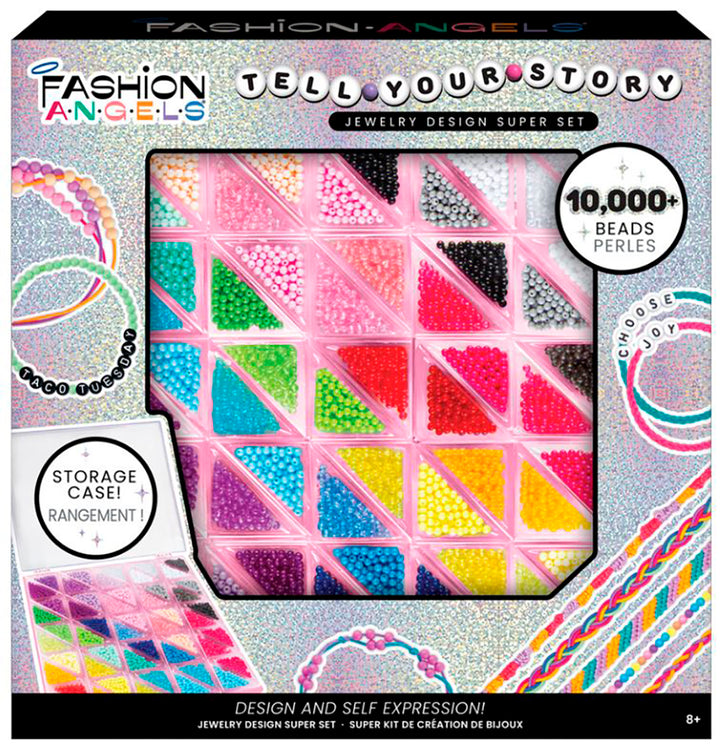 Fashion Angels - Super Bead Kit - Tell Your Story 10,000+ beads