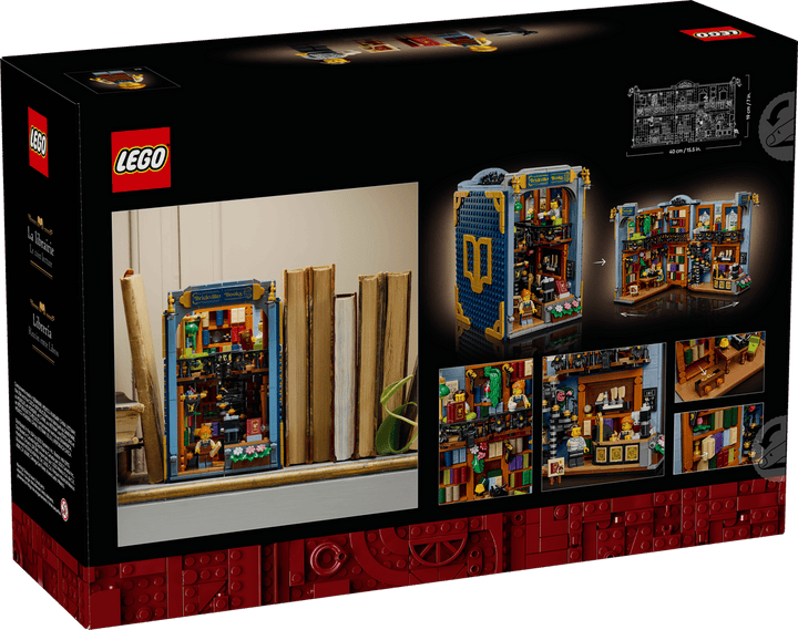 Lego® Icons Bookstore: Book Nook