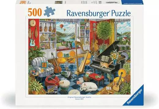 Ravensburger Ingrid Slyder: The Music Room 500pc Puzzle