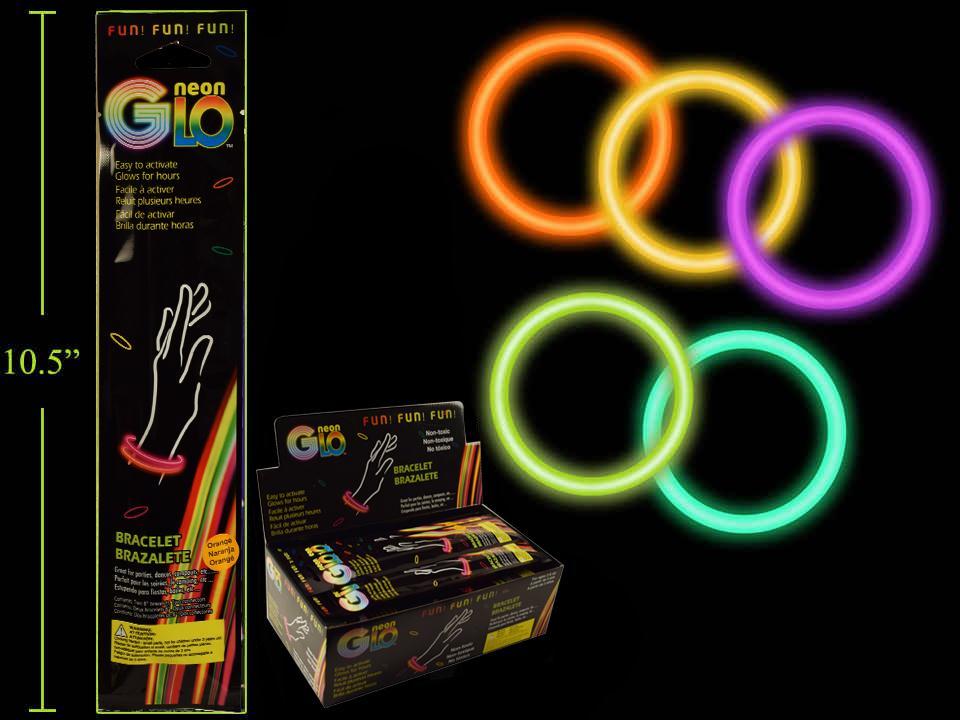 Neon Glo 2-pc. 8" Bracelet