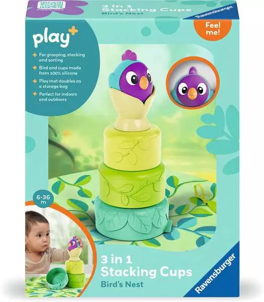 Ravensburger 3-in-1 Stacking Cups: Bird's Nest