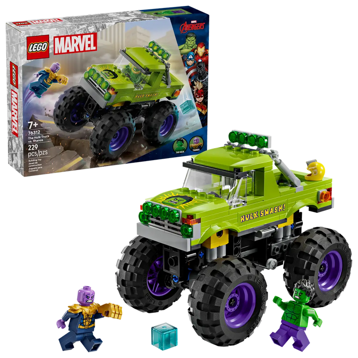 LEGO® Marvel The Hulk Truck vs. Thanos