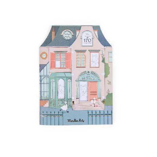 Moulin Roty Petite Ecole de Danse - Colouring Book With Stickers