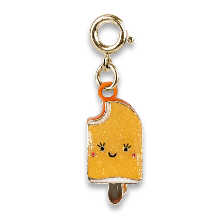 CHARM IT! Gold Orange Popsicle Charm