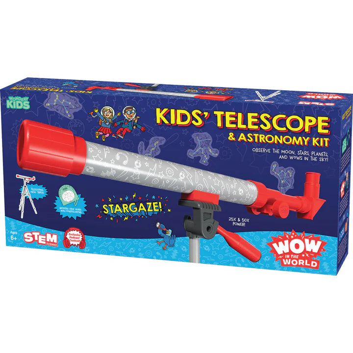 Wow in the World: Kids' Telescope & Astronomy Kit
