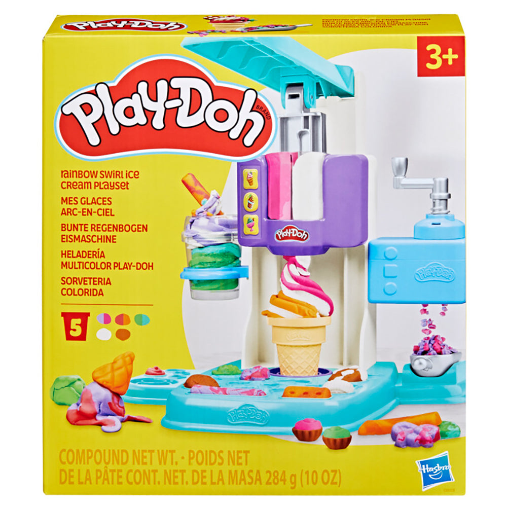 Play-Doh - Rainbow Swirl Ice Cream Playset