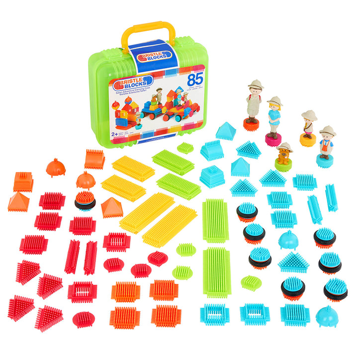 Bristle Blocks Safari Adventure Case 85 Pieces