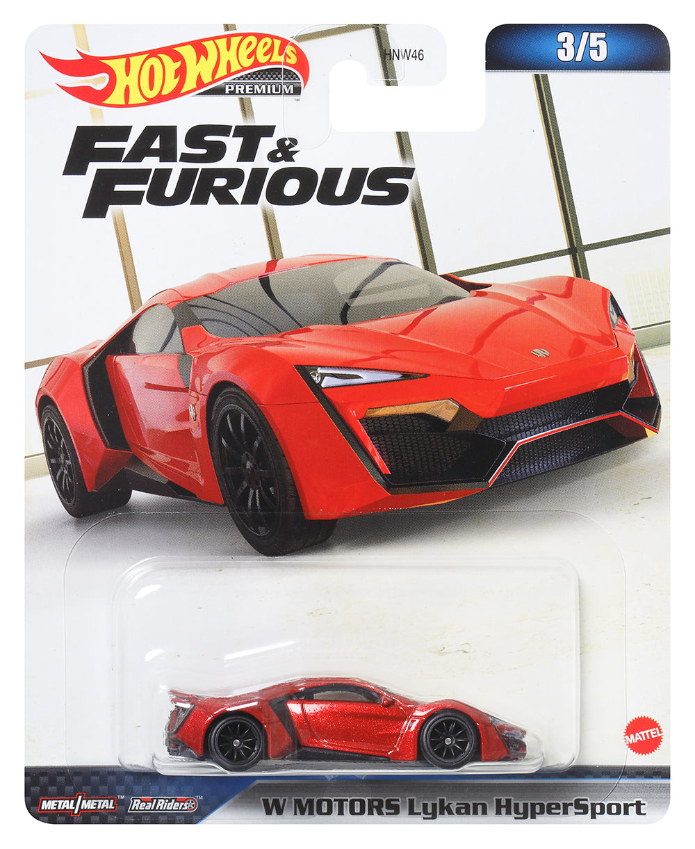 Hot Wheels® Premium - Fast & Furious Vehicle Assorted