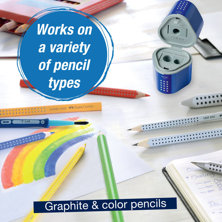 Faber-Castell Grip Trio Pencil Sharpener