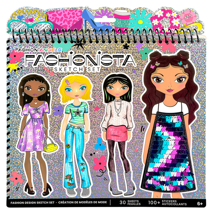 Fashion Angels Sketchbook Fashion Model Creation - Fashionista