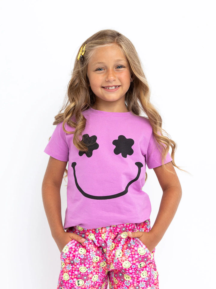 Preppy Goose Spring Flowers Plush Lounge Shorts