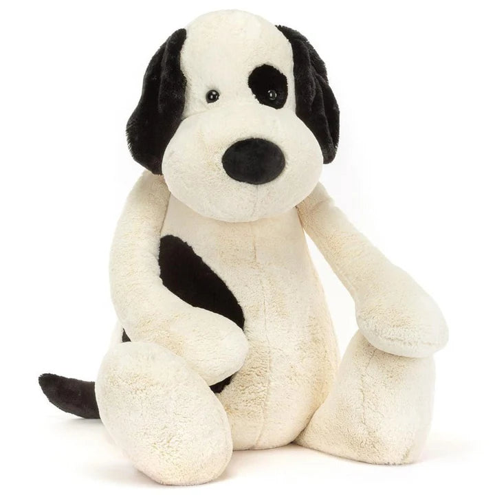 Jellycat Bashful Black & Cream Puppy Gigantic FINAL SALE