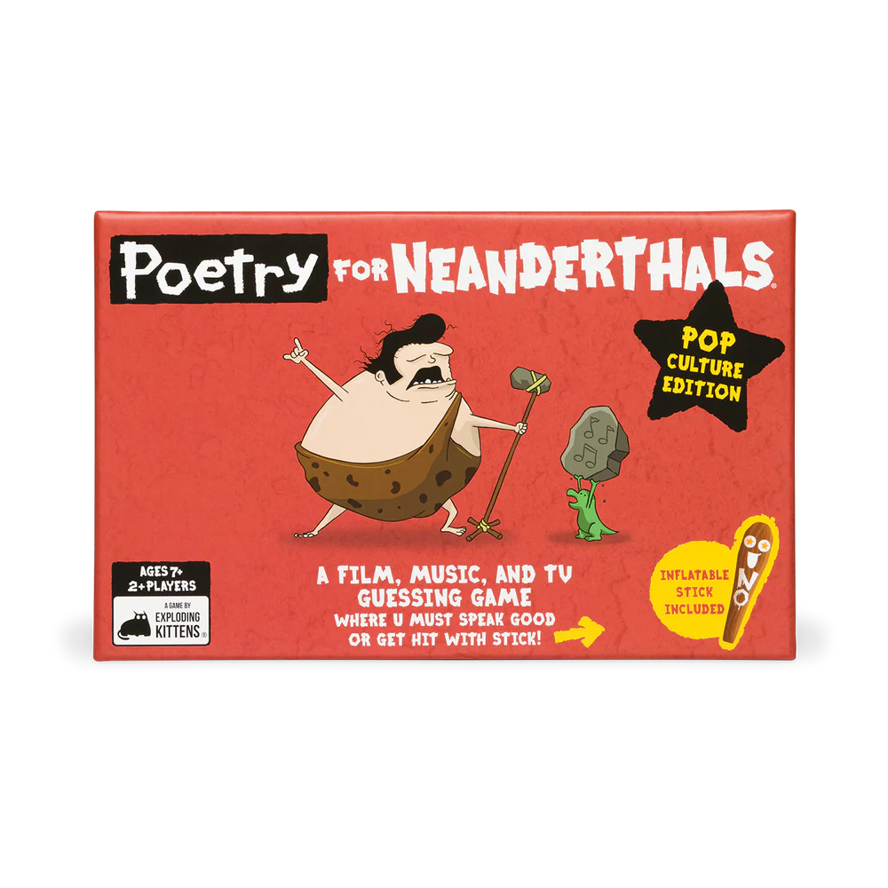 Poetry for Neanderthals: Pop Culture Edition