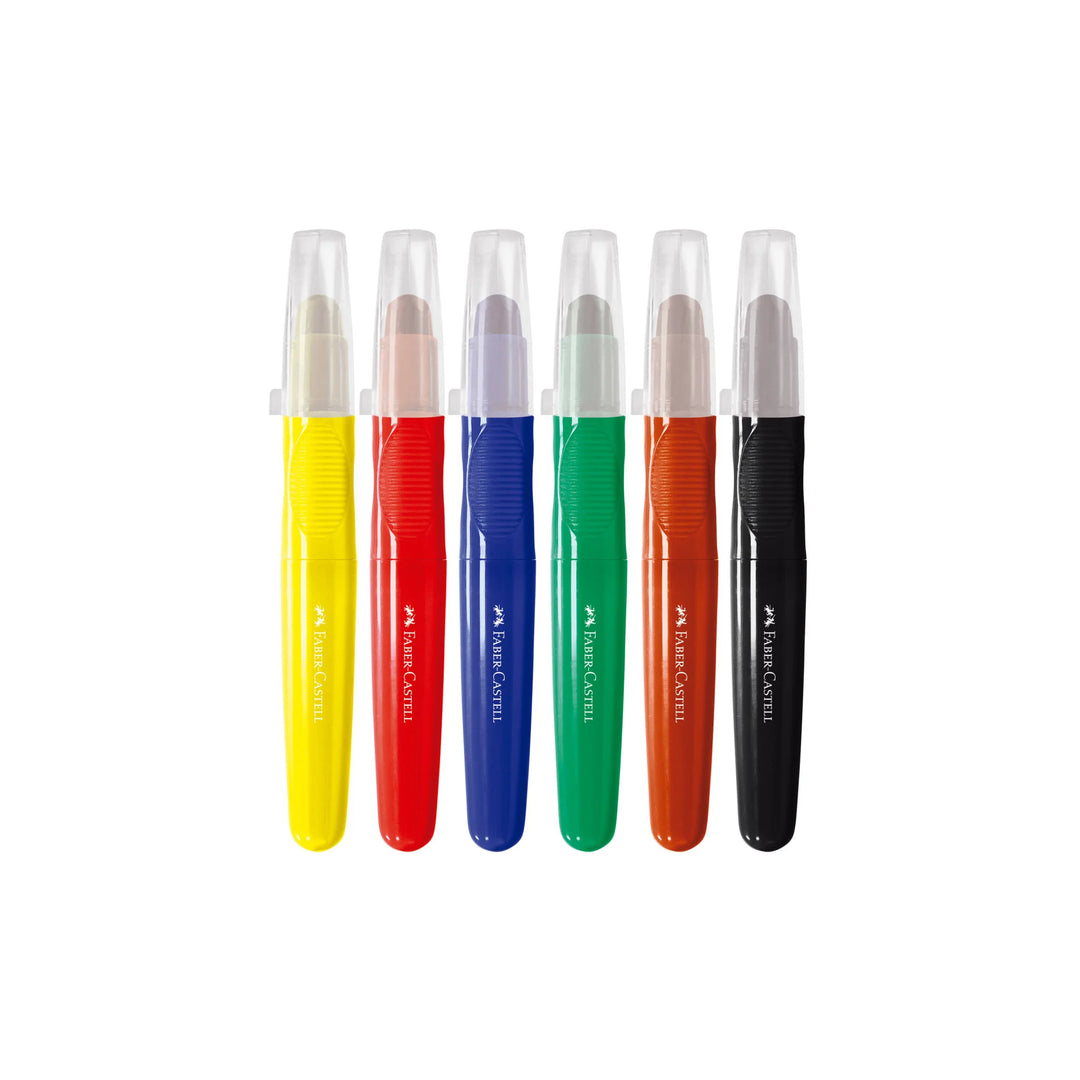Little Creatives 6 Jumbo Creamy Crayons