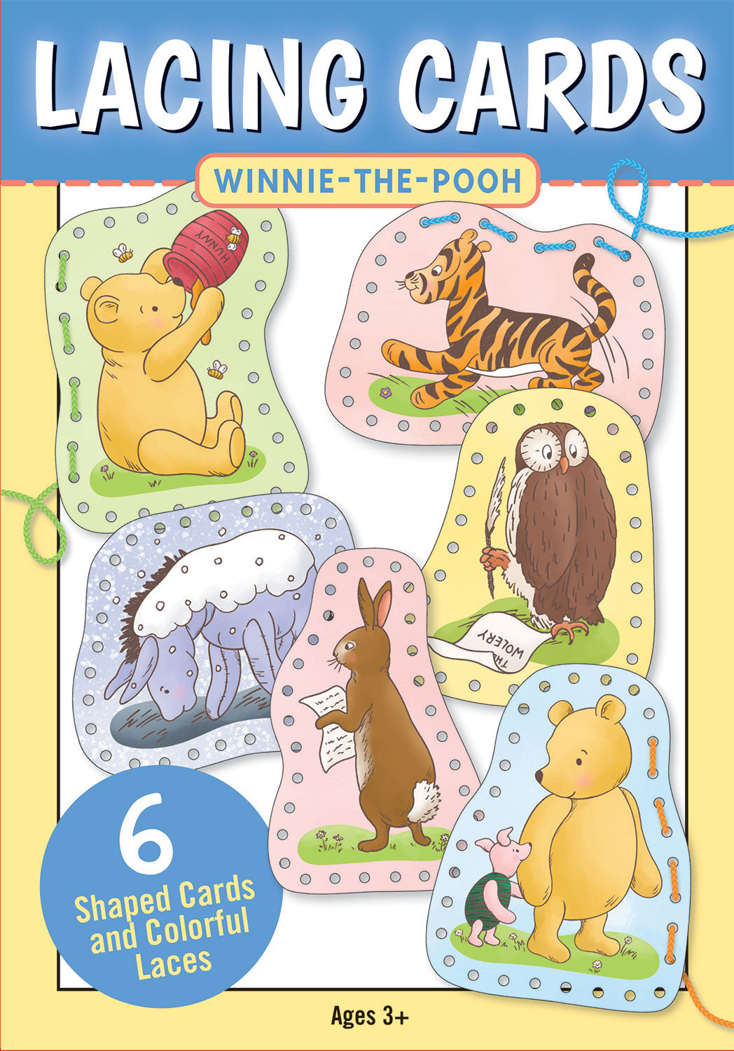 Winnie-the-Pooh Lacing Cards