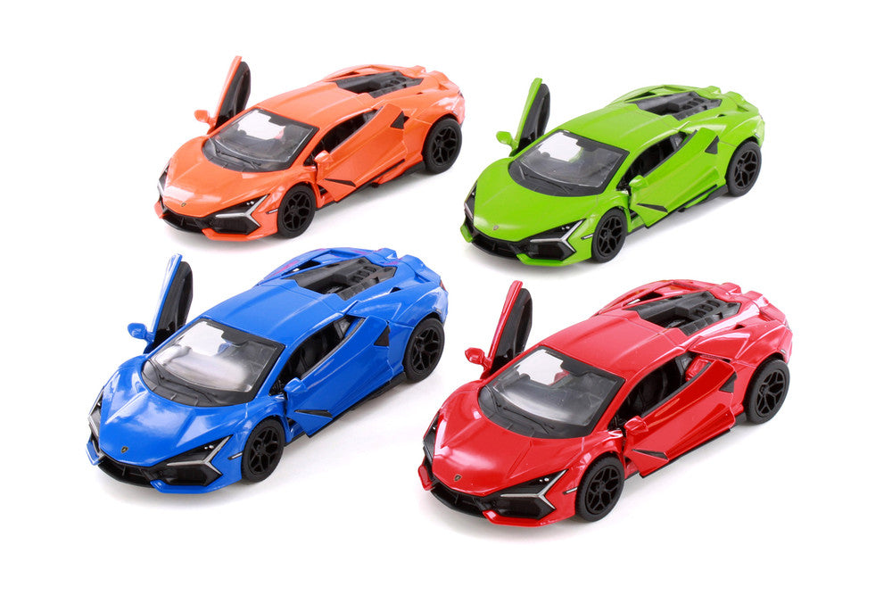 Kinsmart 5" Lamborghini Revuelto Die Cast Pull Back Vehicle