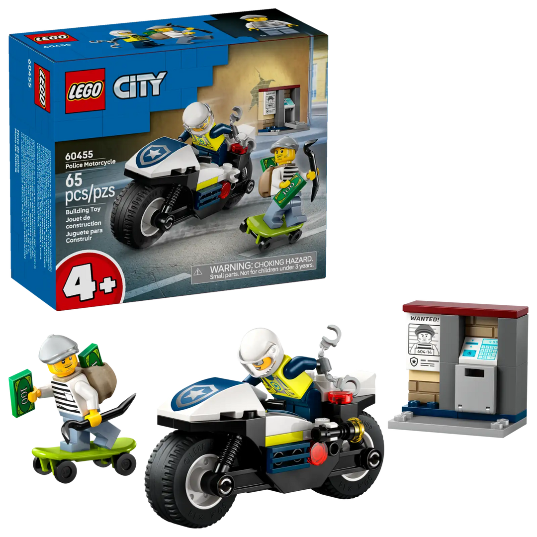 LEGO® City Police Motorcycle Chase
