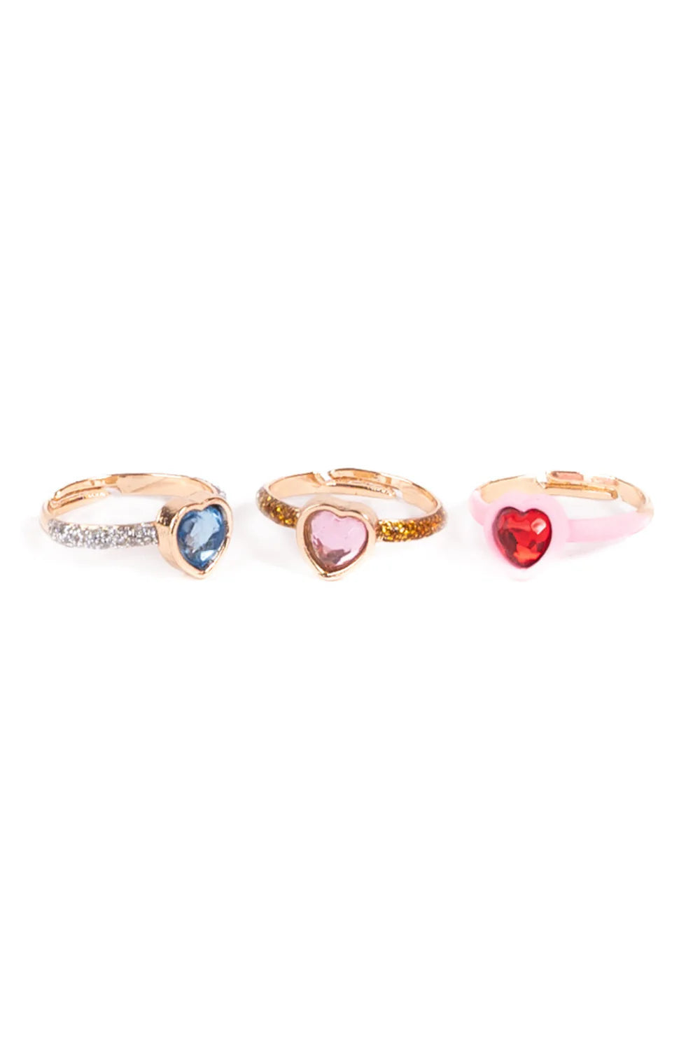 Hearts of Love Ring Set, 3pc Set