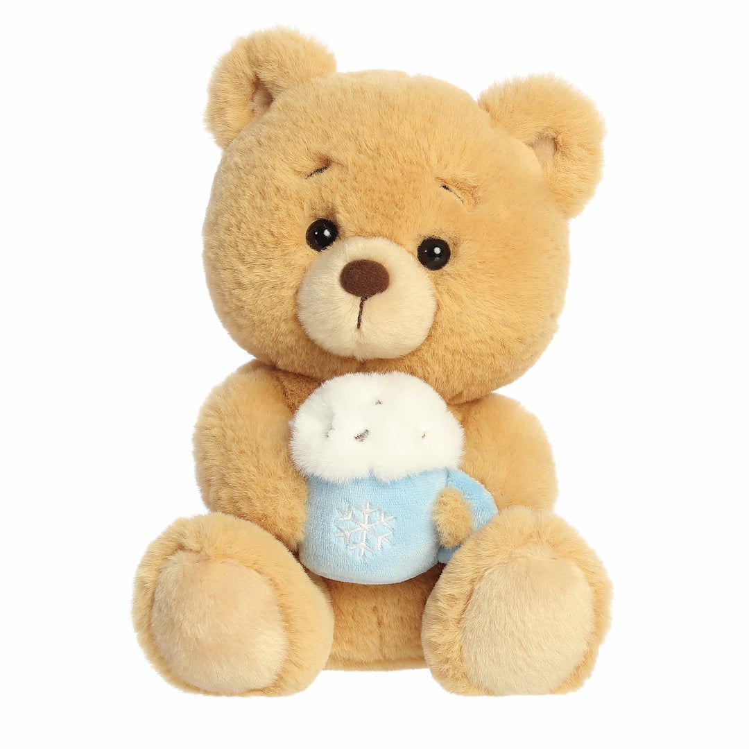 Aurora® Barista Bear™ Cinnamon Latte 10" Holiday Plush