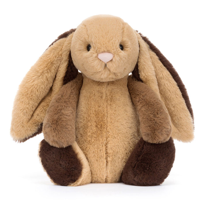 Jellycat Bashful Patchwork Brown Bunny LIMIT OF ONE PER CUSTOMER