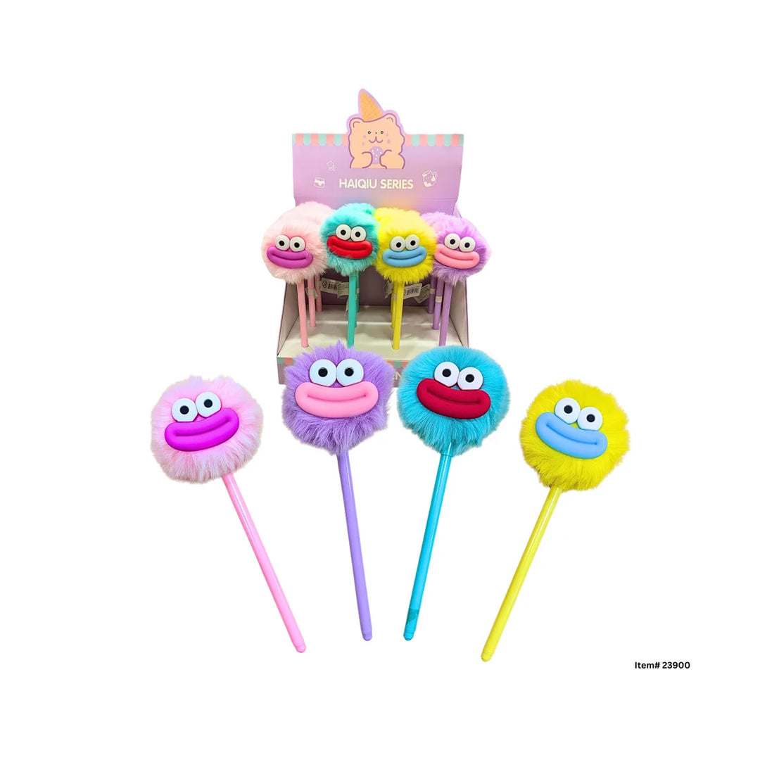 Hairy Happy Monster Pen